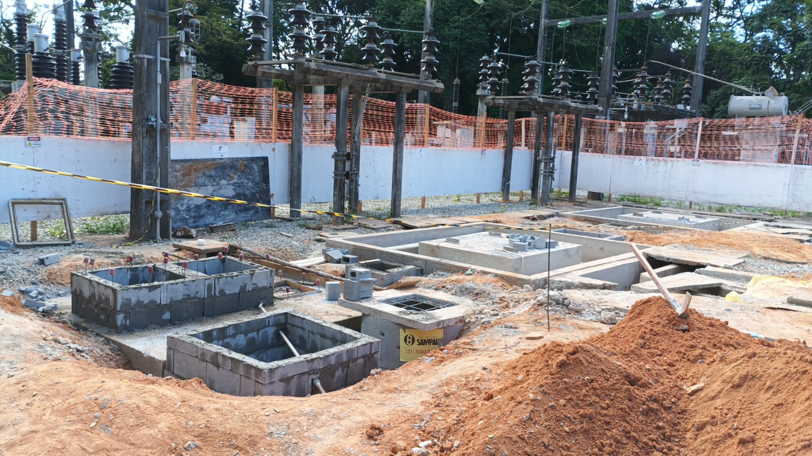 Copasa várzea das flores 69kV - Galeria de Fotos - Frota Engenharia
